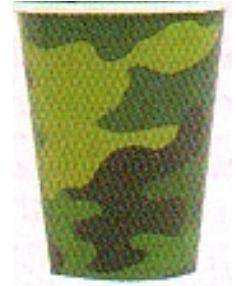Camoflage Cups 8's